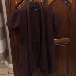 Short sleeve cardigan